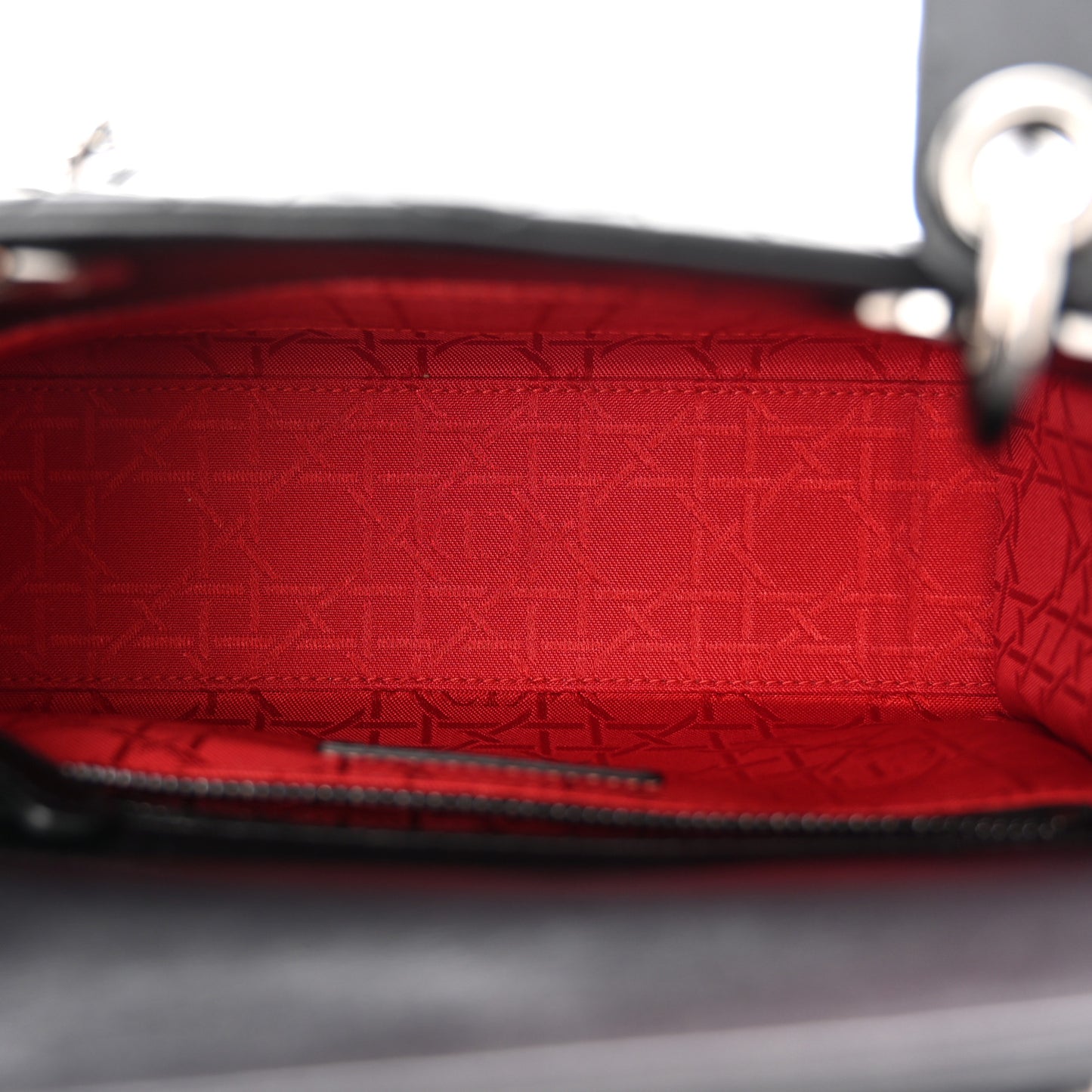Lambskin Cannage Small My ABCDior Lady Dior Black