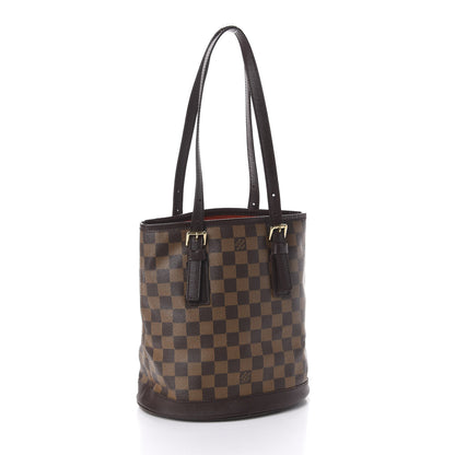 Louis Vuitton Damier Ebene Marais Bucket 23 3 of 9
