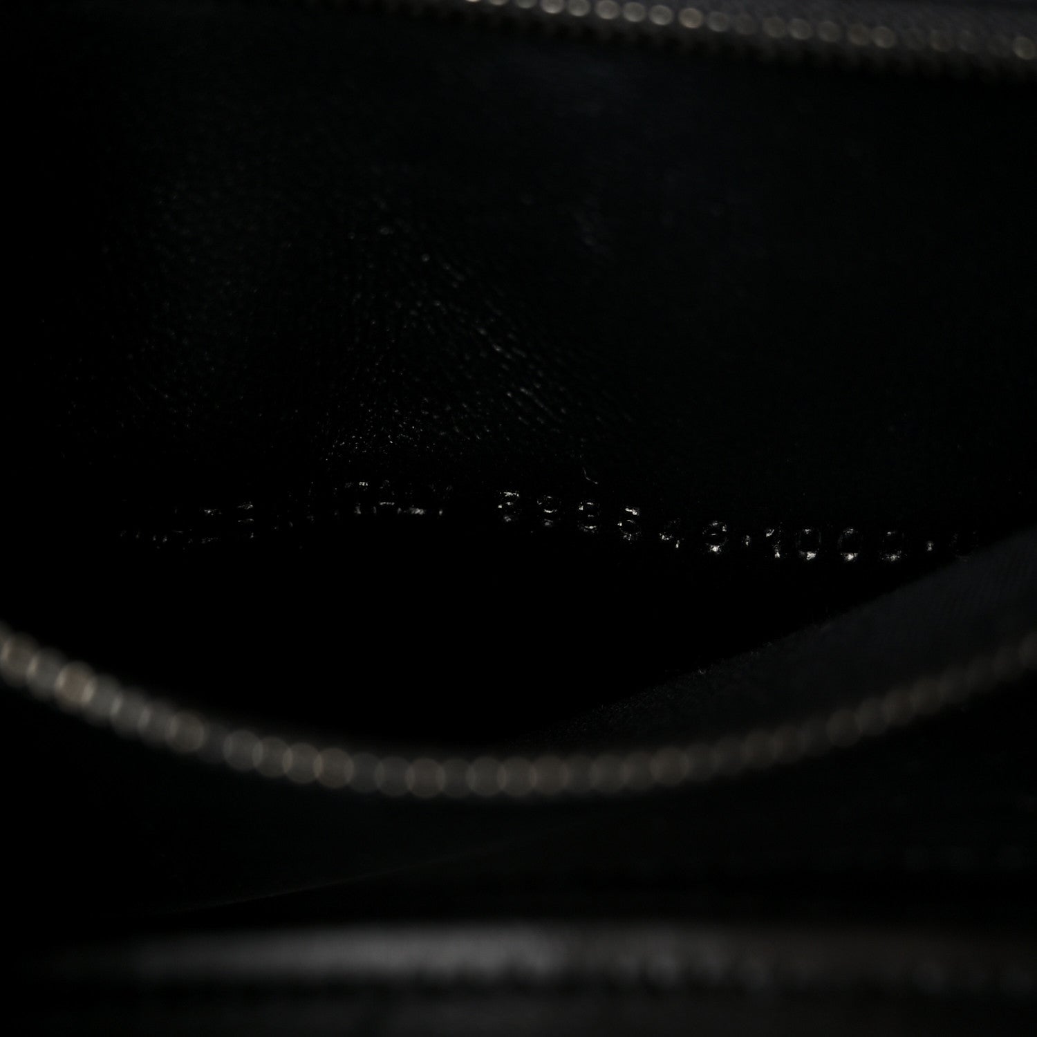 Balenciaga Shiny Calfskin Monochrome Crocodile Embossed Small Hourglass Top Handle Bag Black 7 of 10