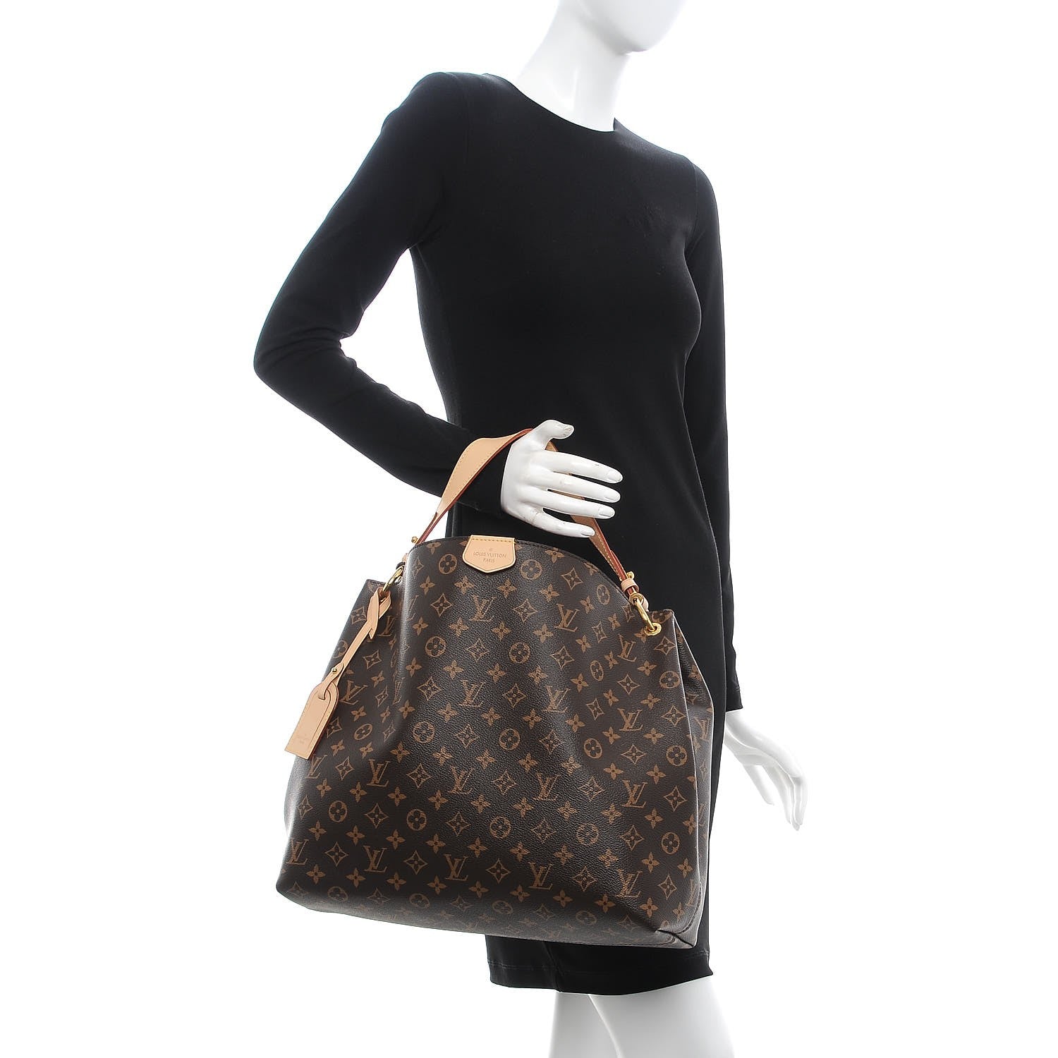 Louis Vuitton Monogram Graceful MM Pivoine 2 of 10