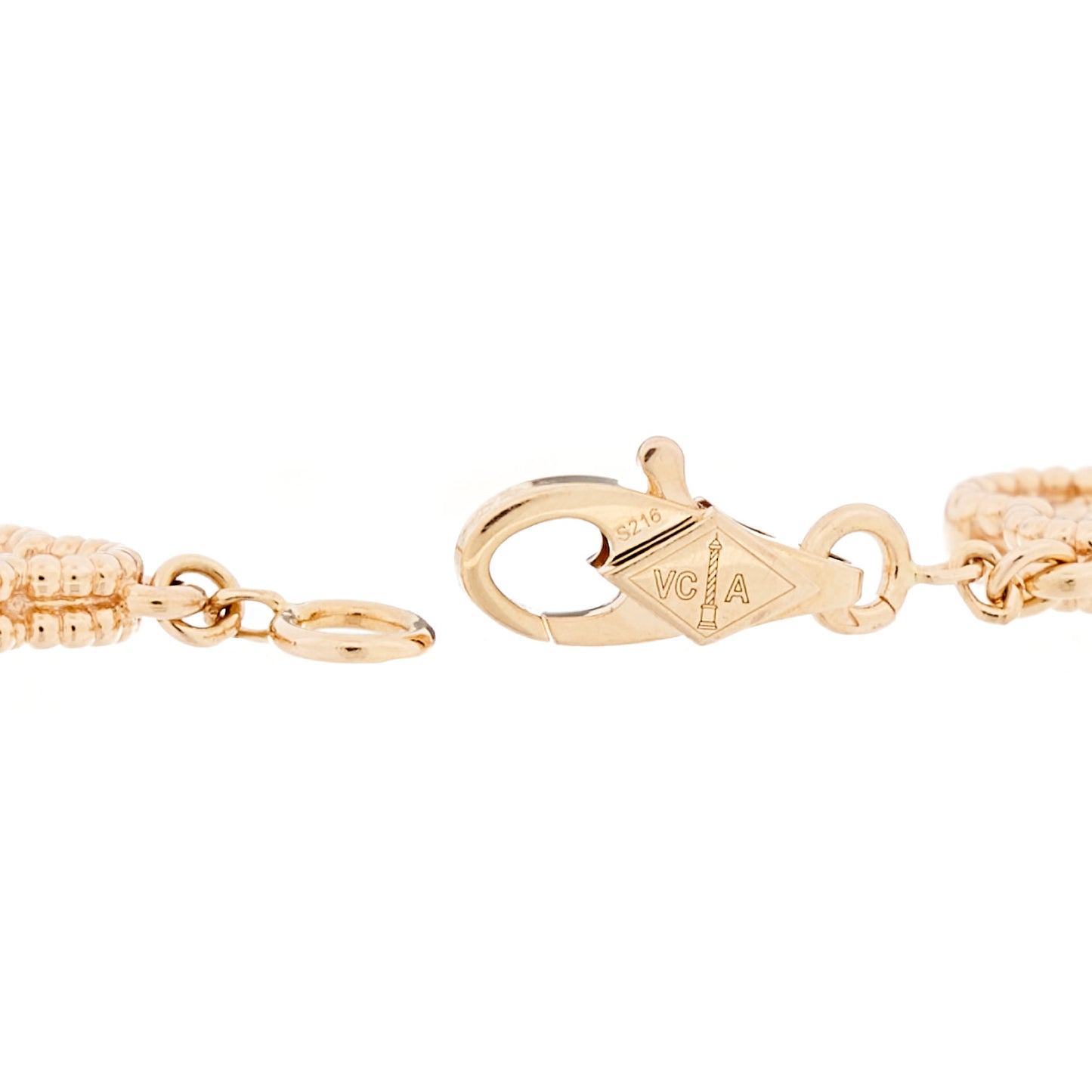 18K Rose Gold 6 Motifs Sweet Alhambra Bracelet