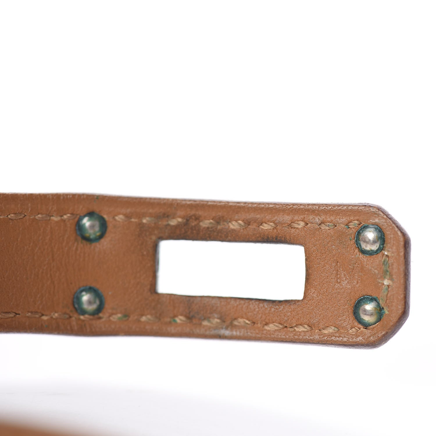 Hermes Barenia Kelly Double Tour Bracelet M Fauve 4 of 4