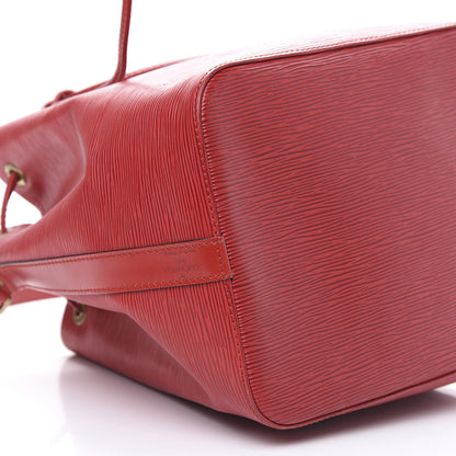 Louis Vuitton Epi Petit Noe Castillan Red 8 of 12