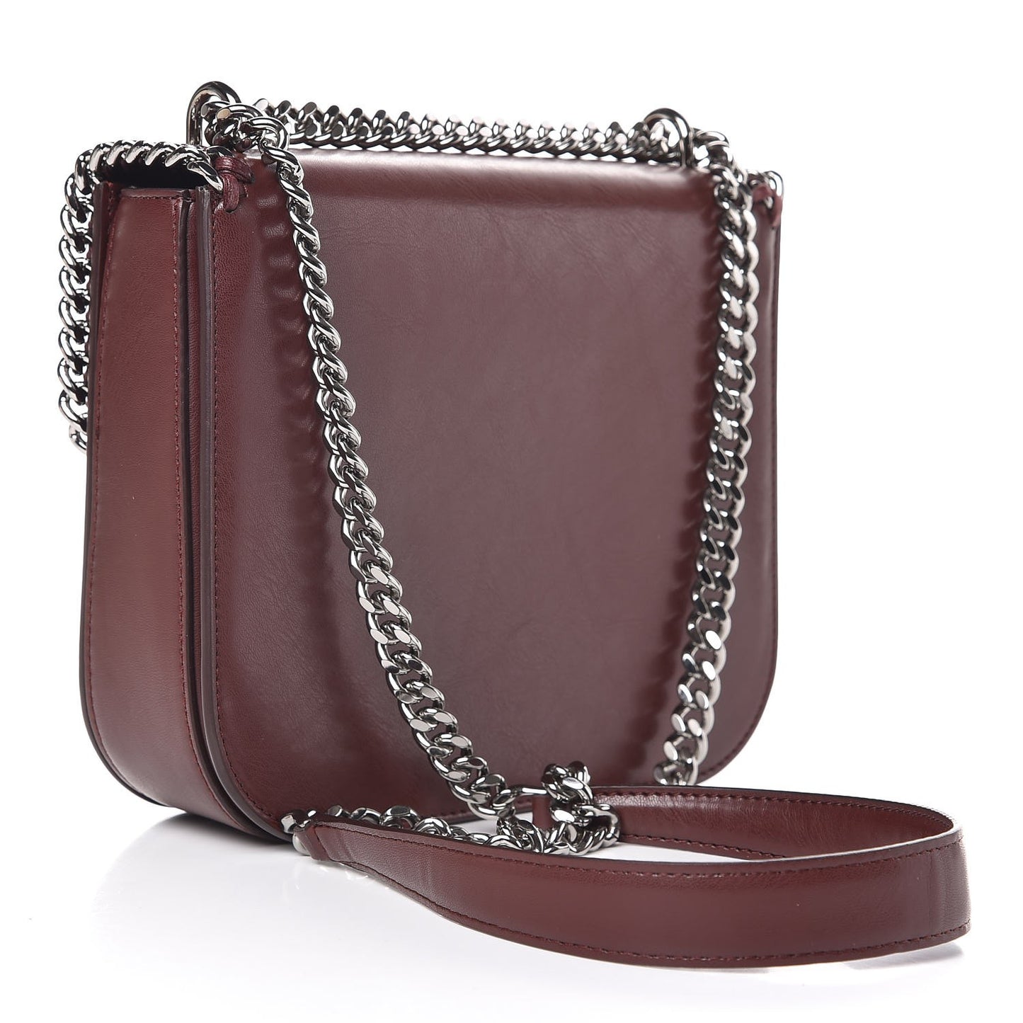 Eco Alter Nappa Medium Falabella Box Shoulder Bag Bordeaux