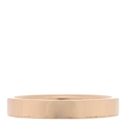 Tiffany 18K Rose Gold Logo Band Ring 48 4.5 3 of 4