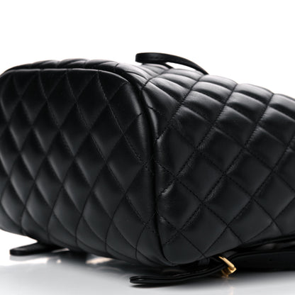 Chanel Lambskin Quilted Small Urban Spirit Backpack Black 9 of 11