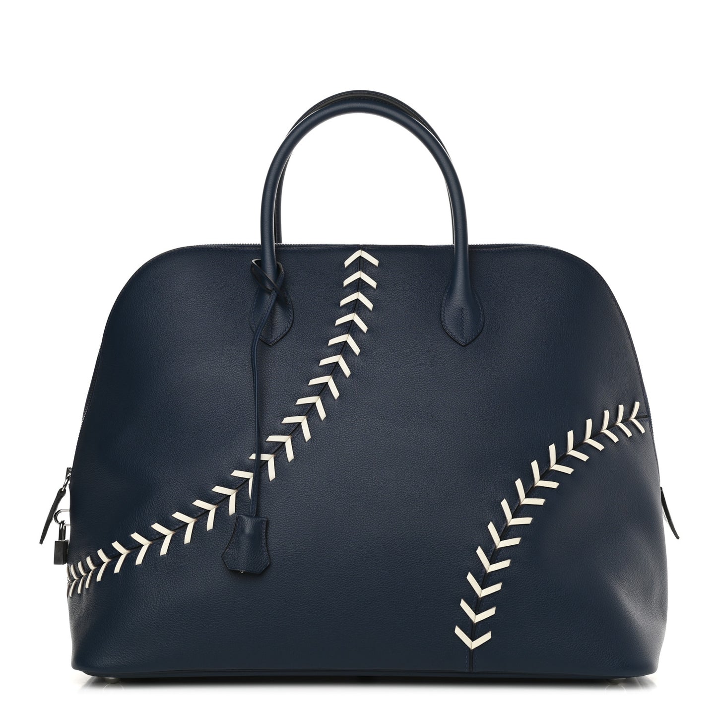 Evercolor 1923 Bolide 45 Baseball Bag Bleu De Malte Blanc