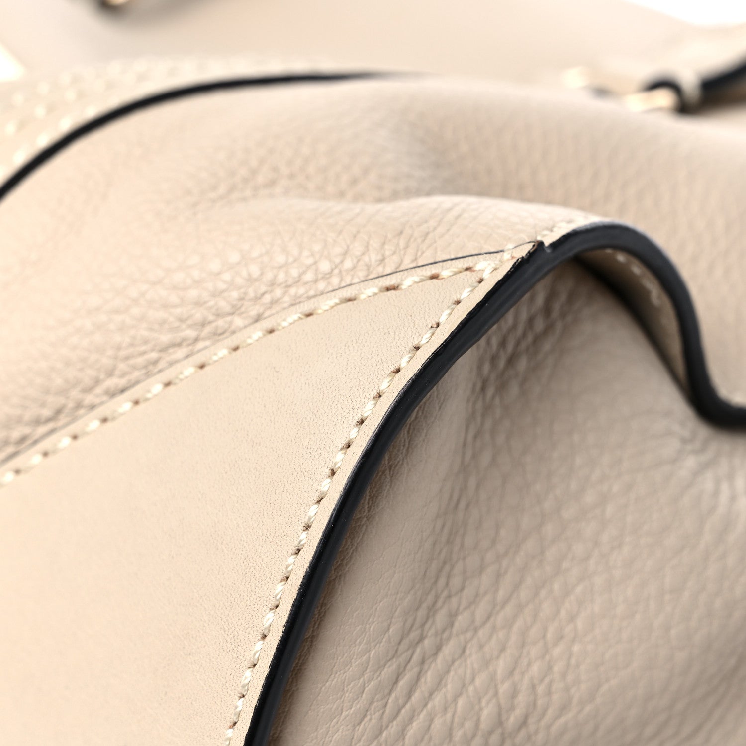 Burberry Calfskin Satchel Limestone 9 of 13