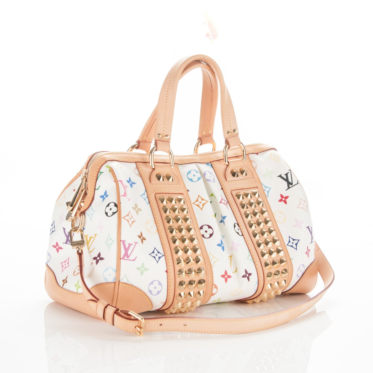 Monogram Multicolor Courtney MM White