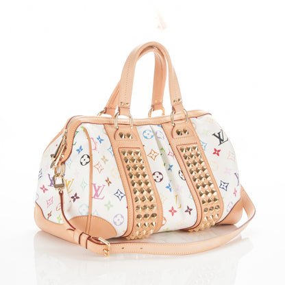 Louis Vuitton Monogram Multicolor Courtney MM White 3 of 7