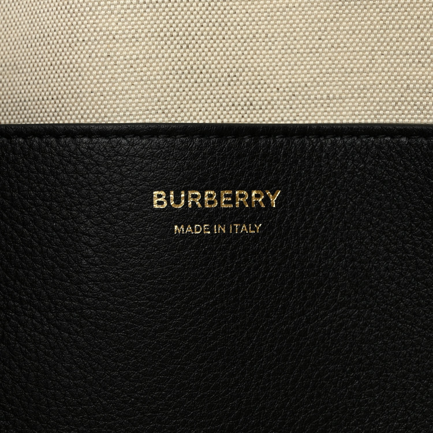 Burberry Soft Grain Calfskin Half Cube Bag Black 6 of 9