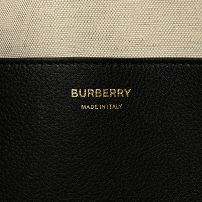 Burberry Soft Grain Calfskin Half Cube Bag Black 6 of 9