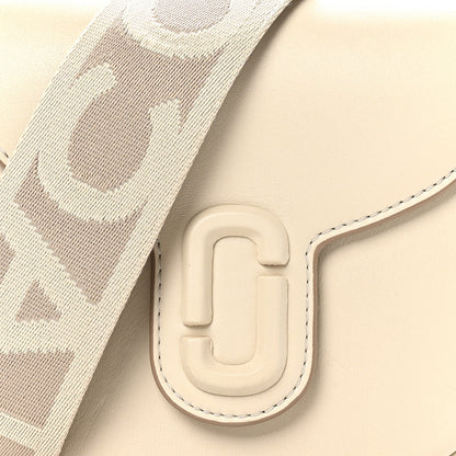 Marc Jacobs Calfskin Small The J Marc Saddle Cloud White 7 of 10