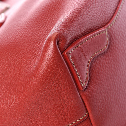Prada Vitello Daino Rope Mini Tote Rosso 9 of 13