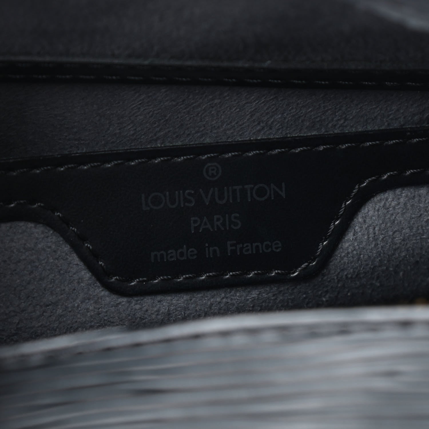 Louis Vuitton Epi Soufflot Black 7 of 12
