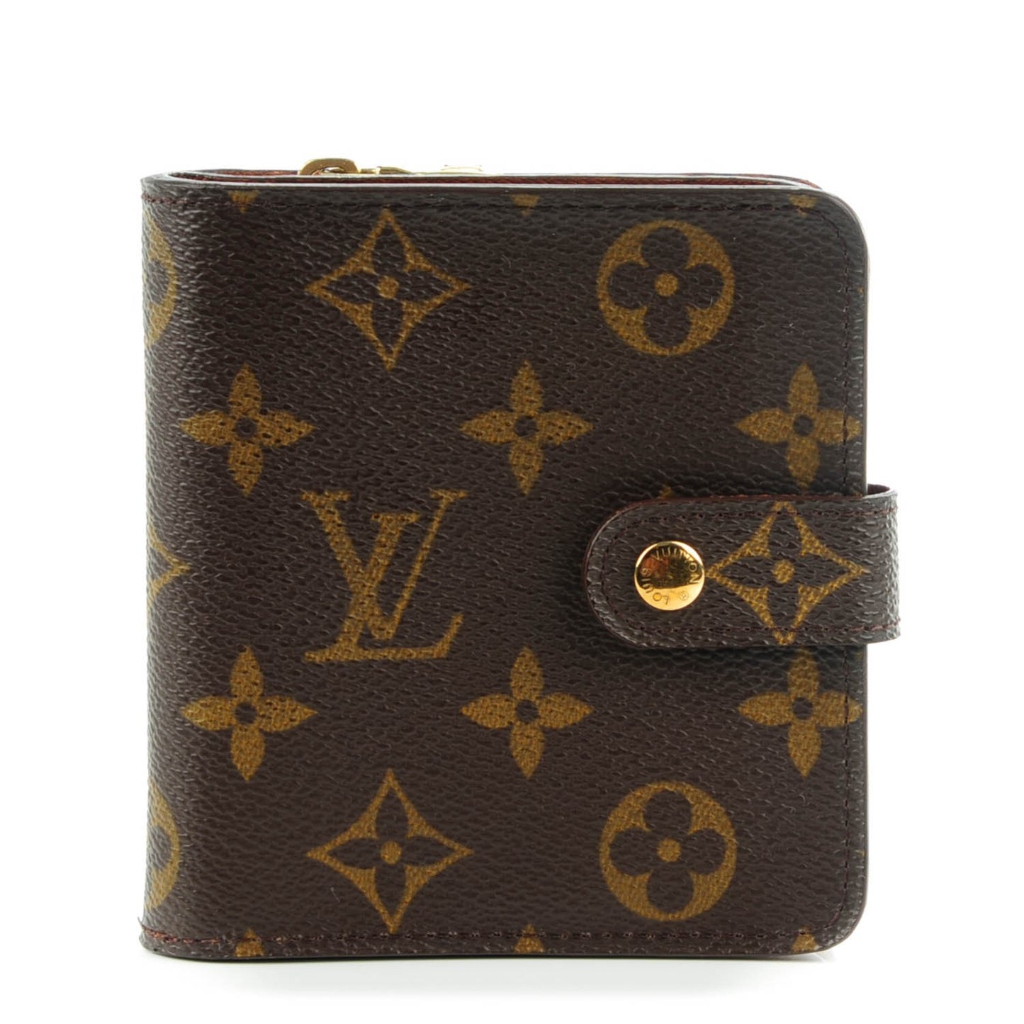 Monogram Compact Zippe Zipped Wallet