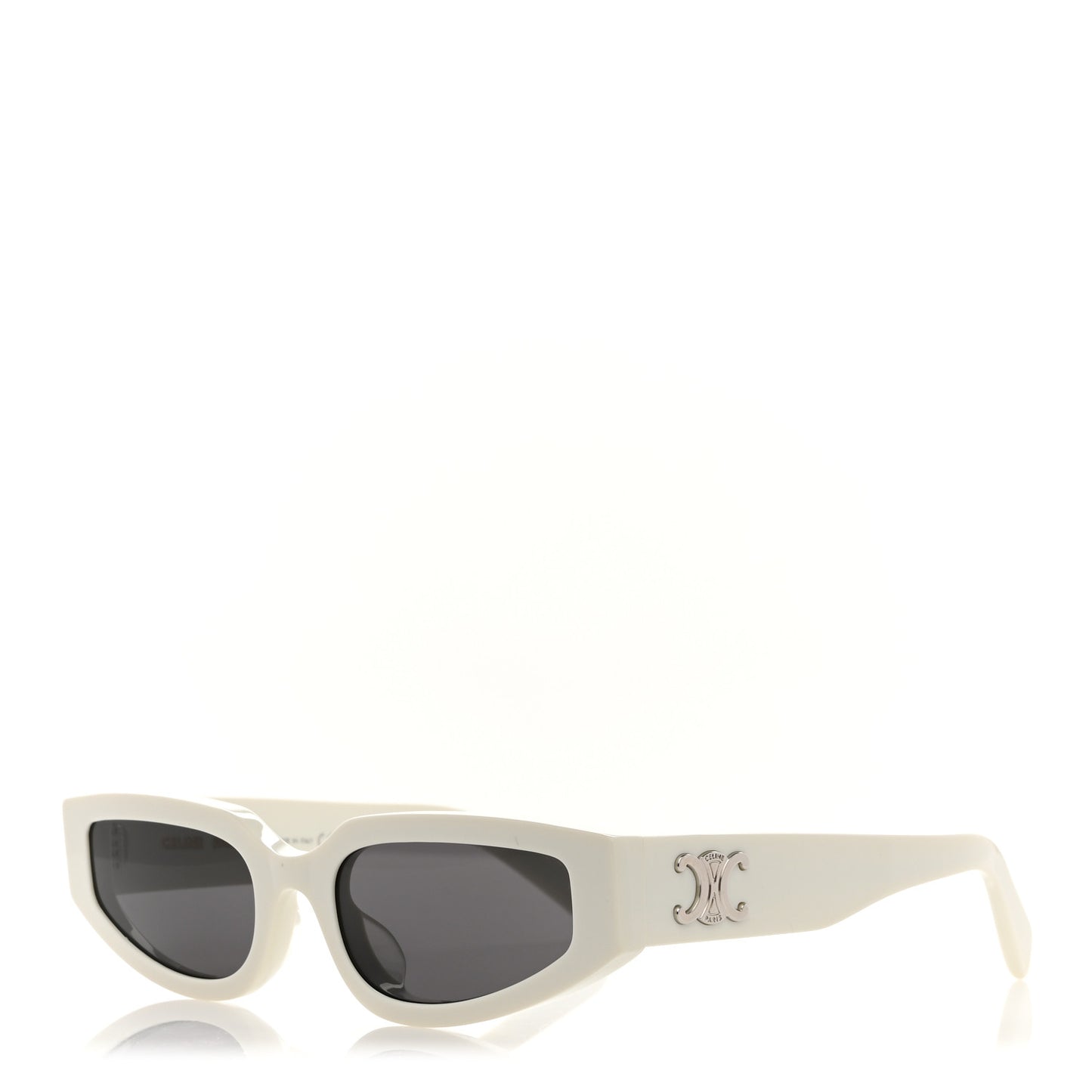 Acetate Sunglasses CL40269U White