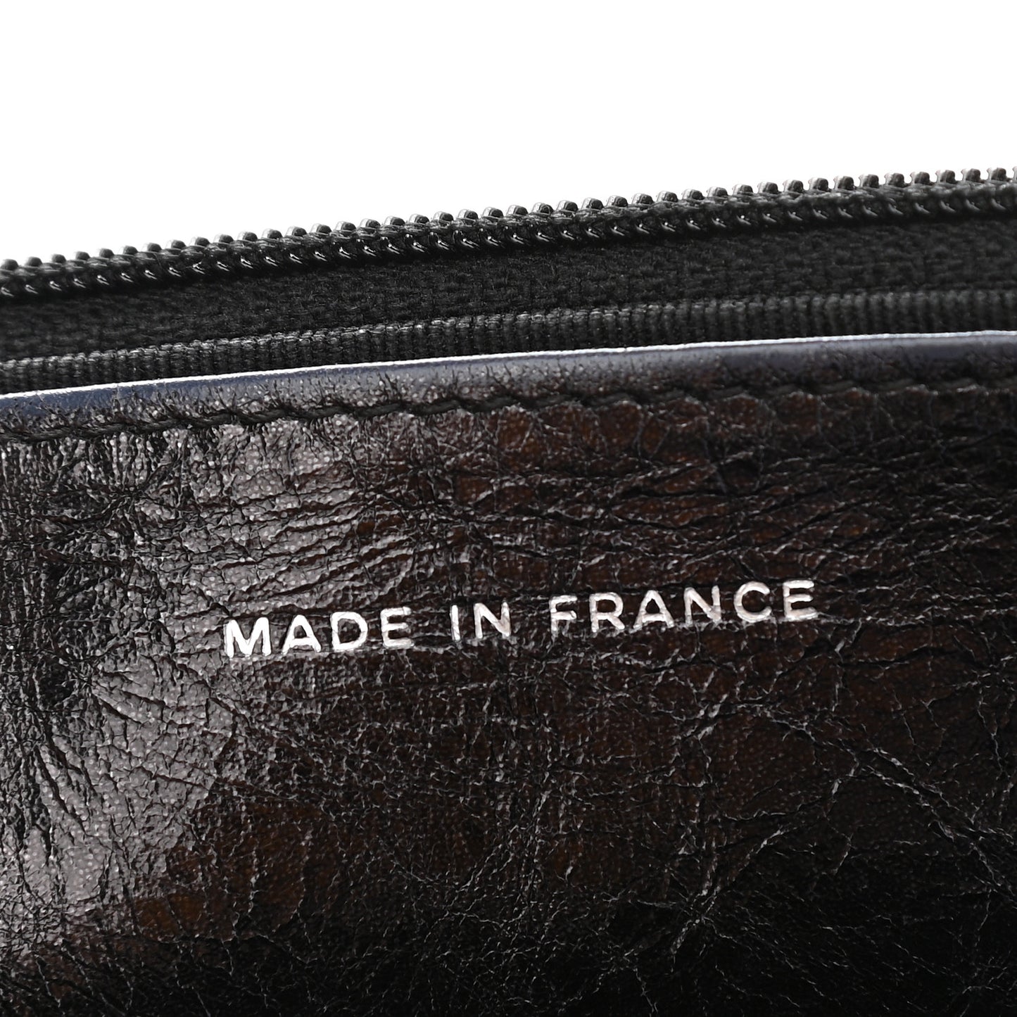 Metallic Aged Calfskin Quilted Reissue Wallet On Chain WOC Black
