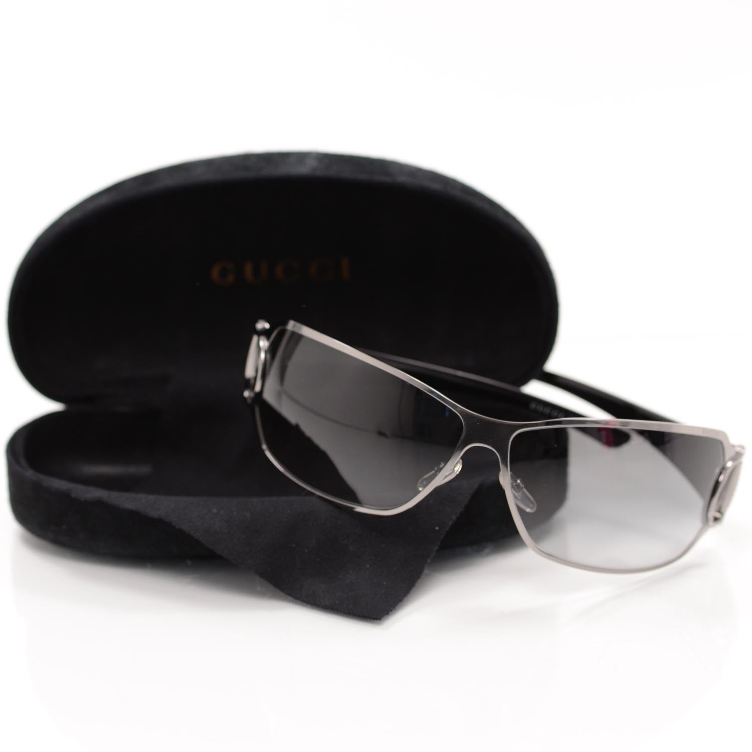 Gucci Strass Horsebit Sunglasses 2740 Black 7 of 7