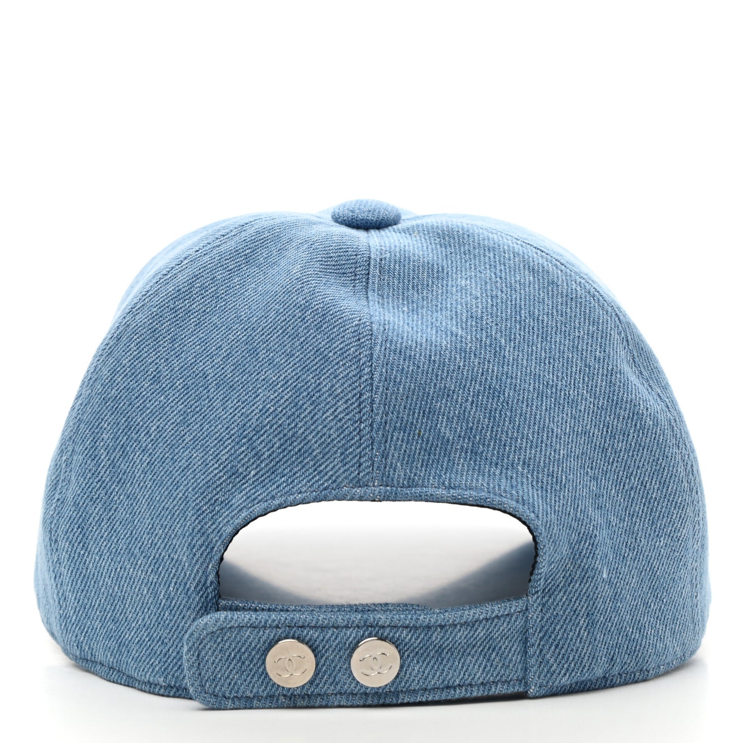 Cotton Sequin CC Cap Hat Blue