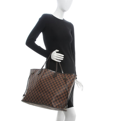 Louis Vuitton Damier Ebene Neverfull GM 2 of 16