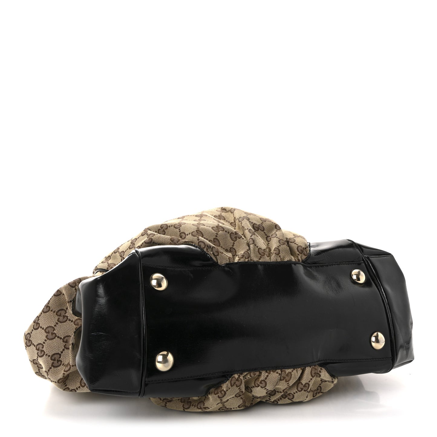 Monogram Large Full Moon Tote  Black
