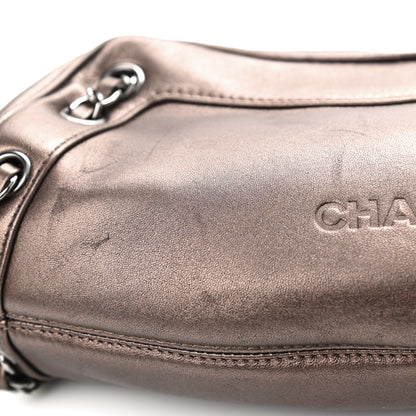 Chanel Metallic Lambskin Tassel Shoulder Bag Bronze 11 of 13