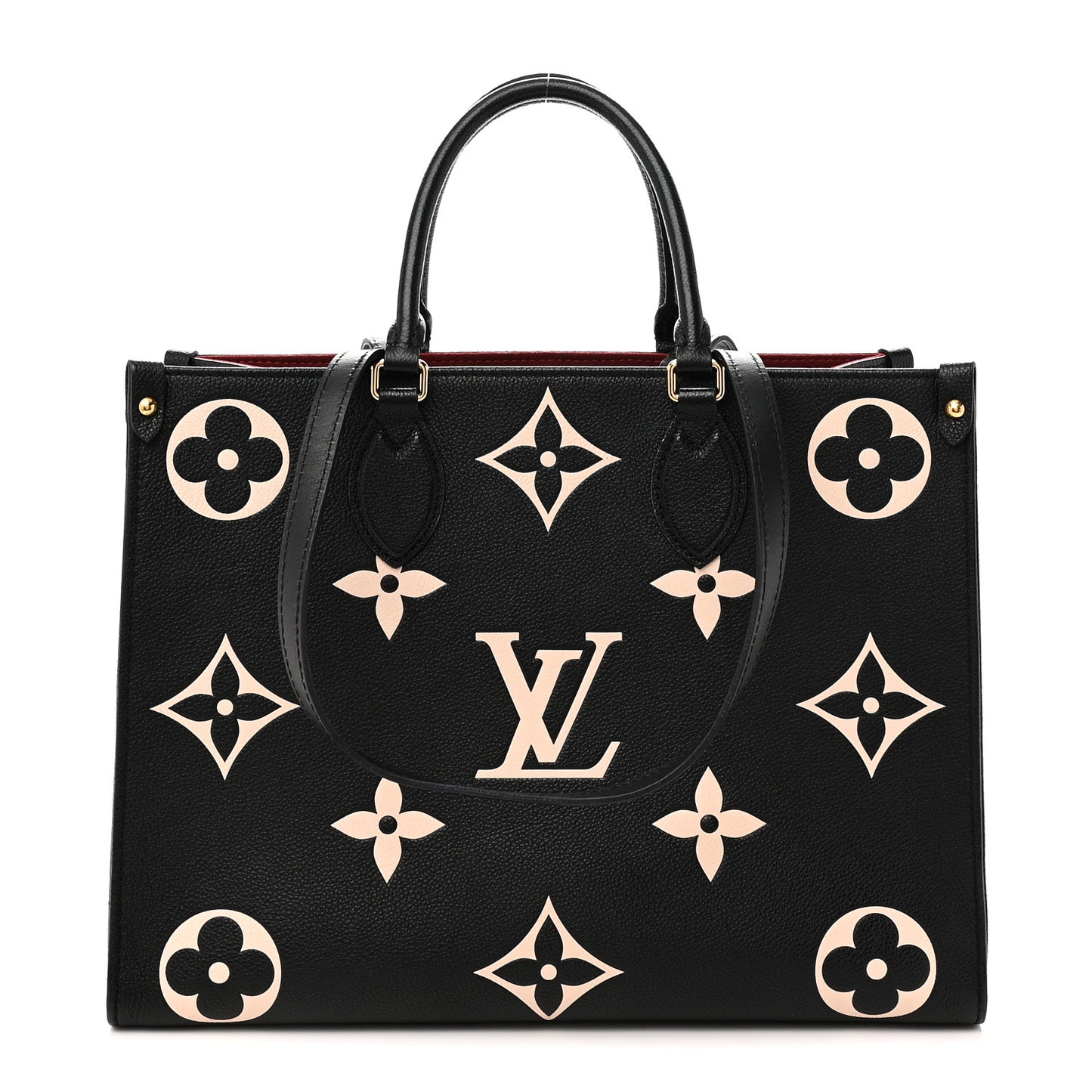 Empreinte Monogram Giant Onthego MM Black Beige