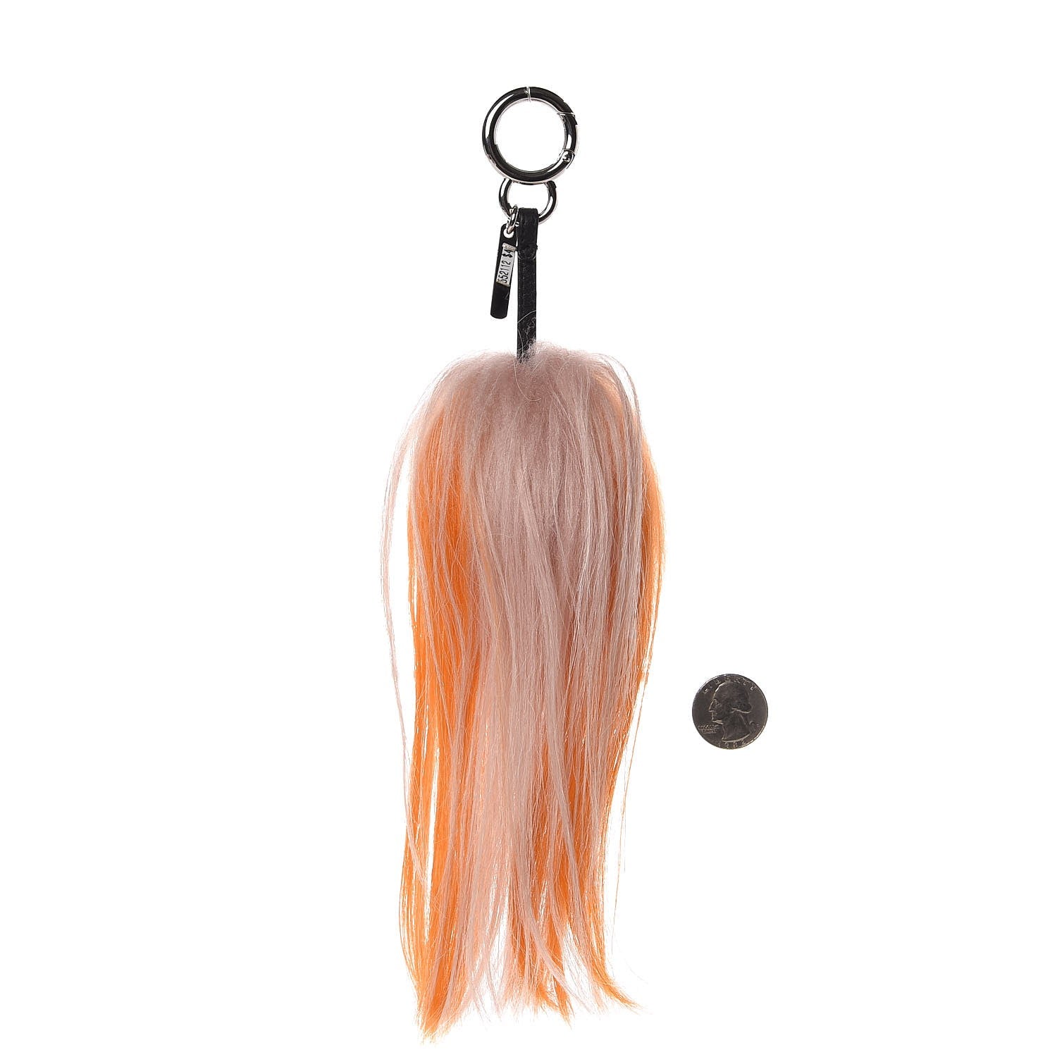Fendi Mink Fur Flowerland Faces Bag Bug Charm 2 of 5
