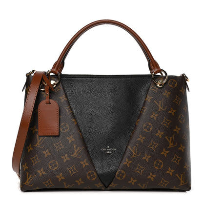 Louis Vuitton Monogram V Tote MM Black 1 of 8