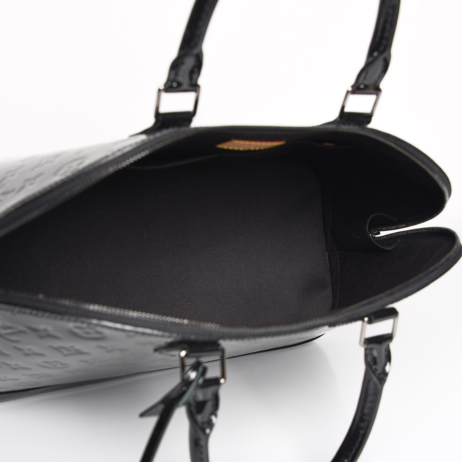 Louis Vuitton Vernis Alma GM Noir Magnetique 5 of 7