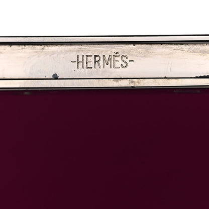 Hermes Shiny Alligator Constance Long Wallet Rose Scheherazade 10 of 24