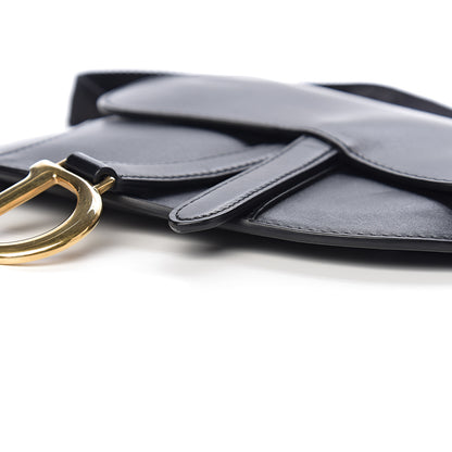 Christian Dior Calfskin Saddle Belt Bag Black 8 of 9