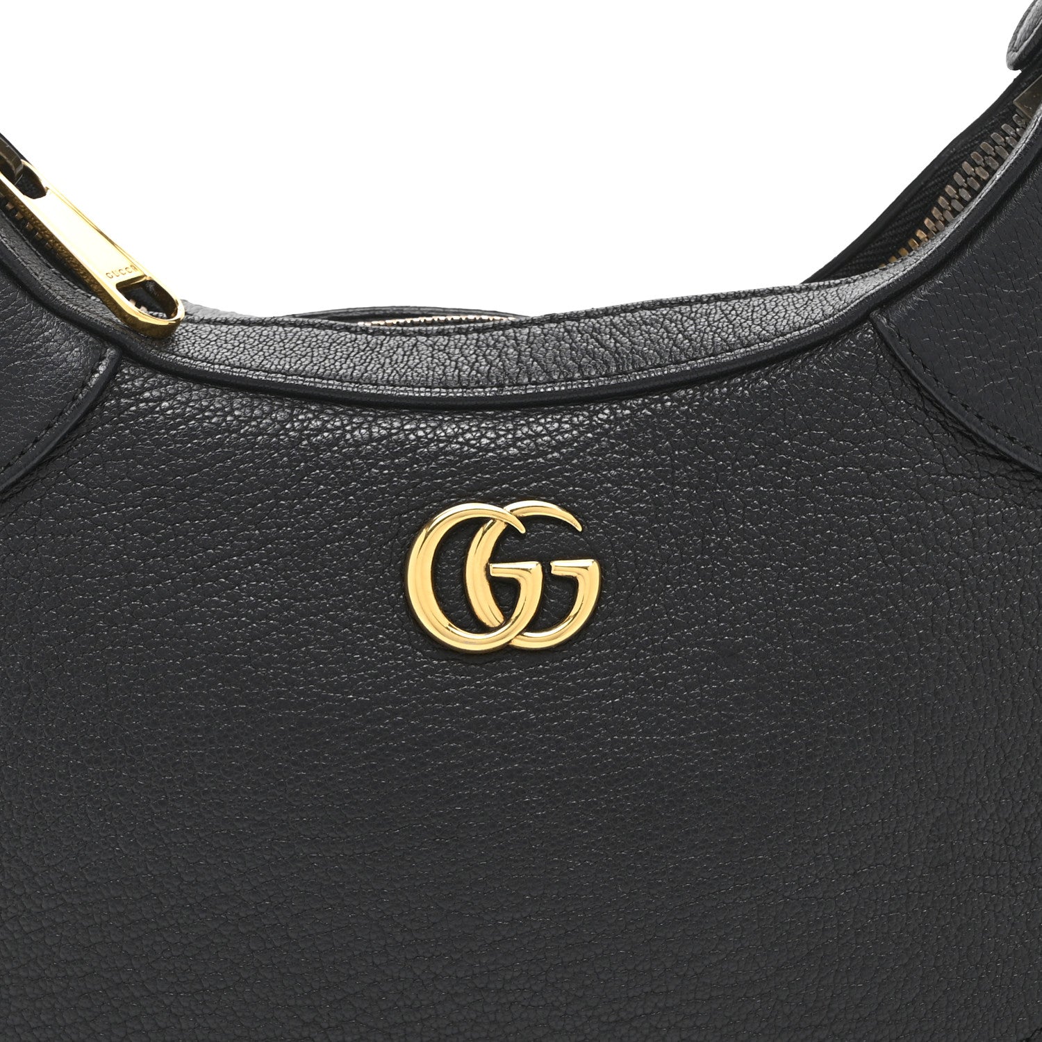 Gucci Goatskin Small Aphrodite Shoulder Bag Black 9 of 13