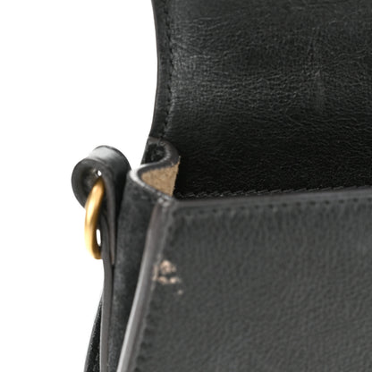 Chloe Calfskin Suede Small Nile Bracelet Bag Black 10 of 11