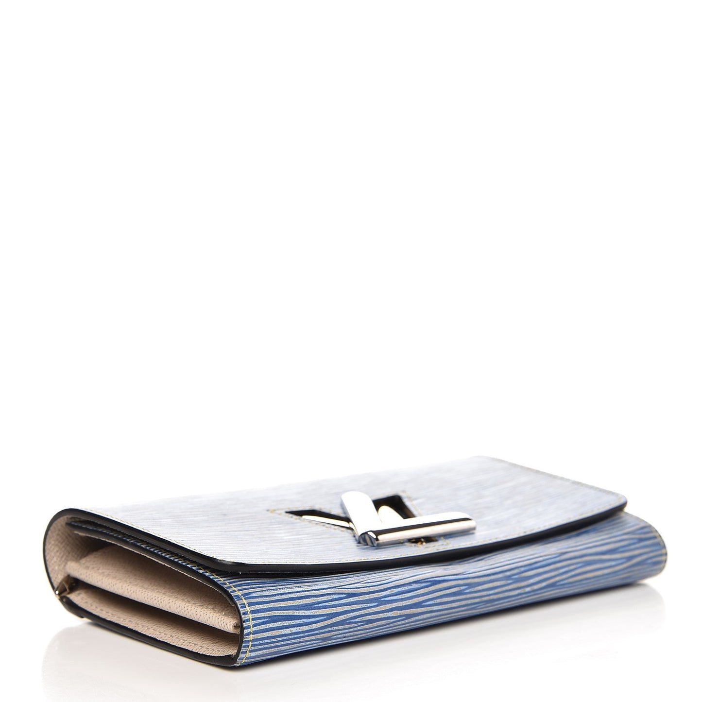 Epi Twist Wallet Denim Light