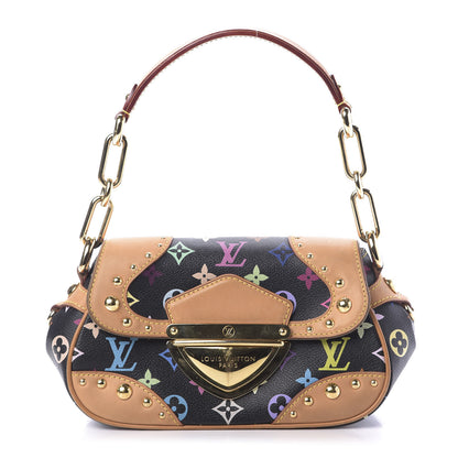 Louis Vuitton Monogram Multicolor Marilyn Black 1 of 14