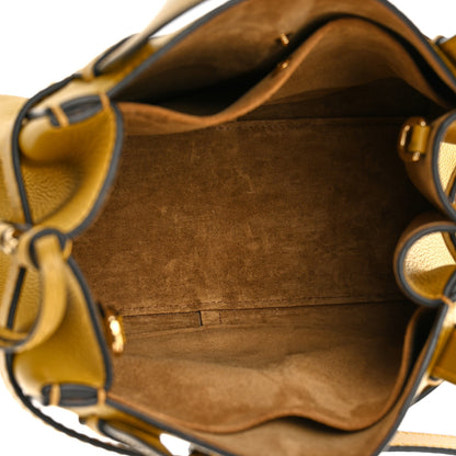 Loewe Calfskin Mini Gate Tote Mustard Yellow 4 of 9
