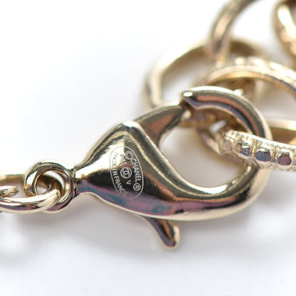 Chanel Pearl CC Round Pendant Necklace Gold 5 of 6