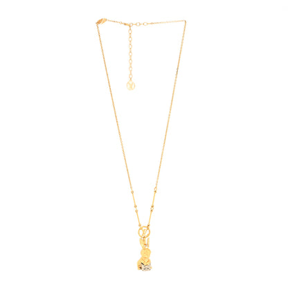 Louis Vuitton Rabbit Necklace Gold 3 of 6