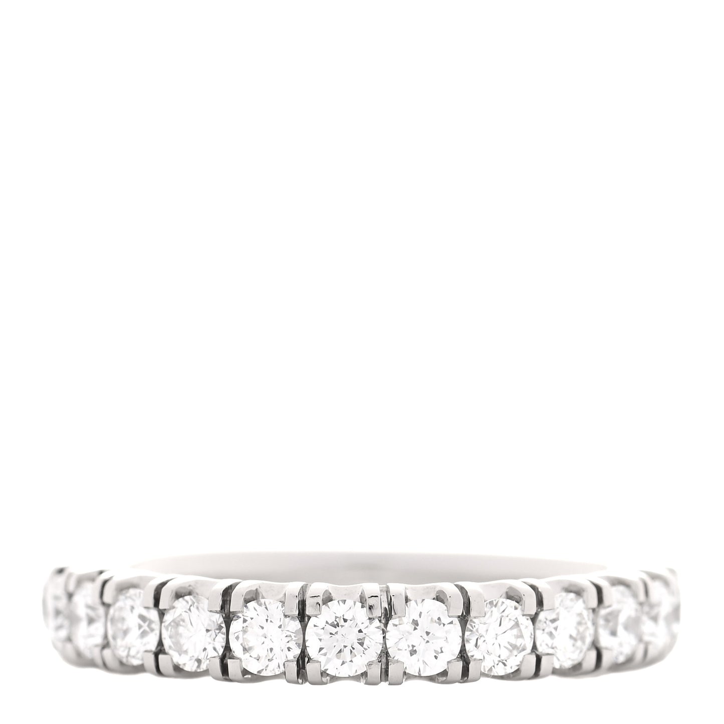 Platinum Diamond 3.5mm Etincelle de Cartier Wedding Band Ring 55 7.25