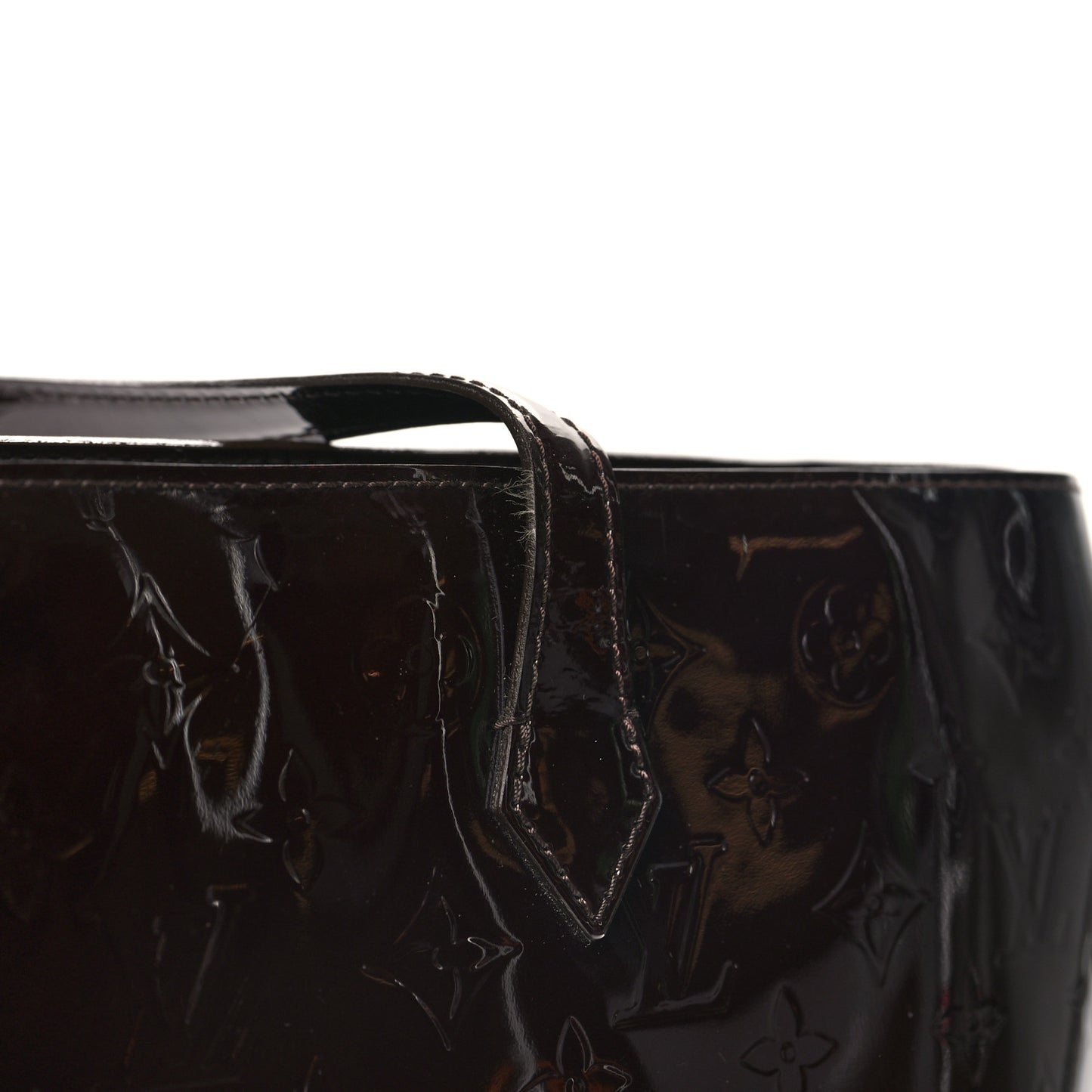 LOUIS VUITTON Vernis Wilshire MM Amarante