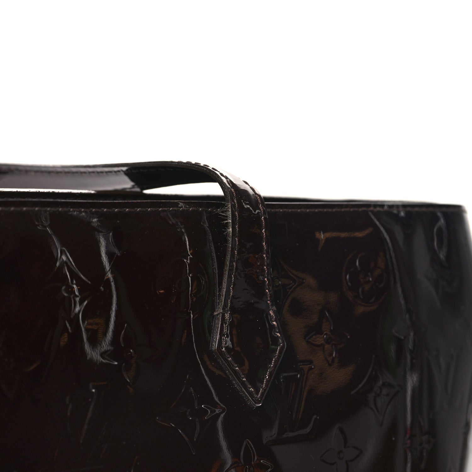 Louis Vuitton LOUIS VUITTON Vernis Wilshire MM Amarante 12 of 14