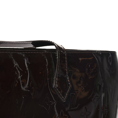 Louis Vuitton LOUIS VUITTON Vernis Wilshire MM Amarante 12 of 14