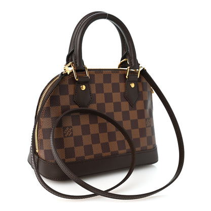 Louis Vuitton Damier Ebene Alma BB 2 of 9