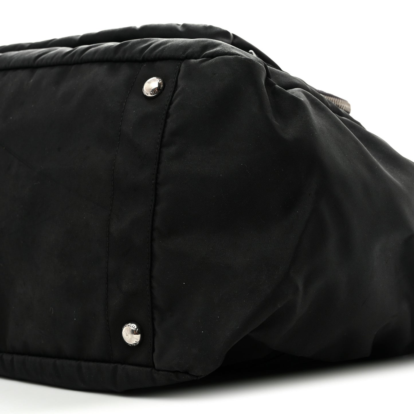 Nylon Vela Baby Bag Black