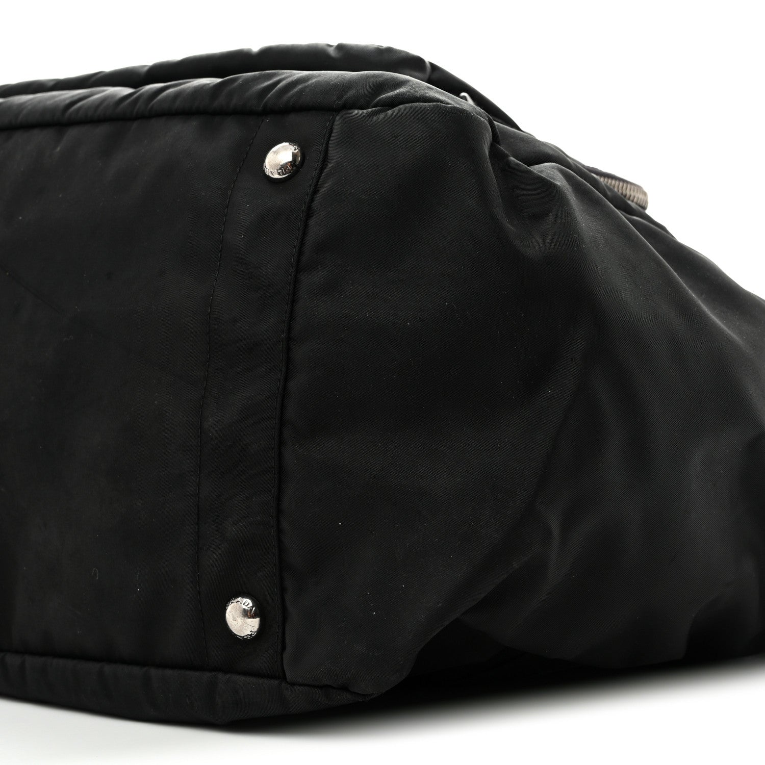 Prada Nylon Vela Baby Bag Black 10 of 12