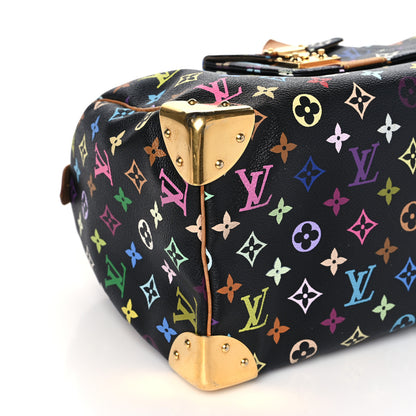 Louis Vuitton Monogram Multicolor Speedy 30 Black 8 of 14