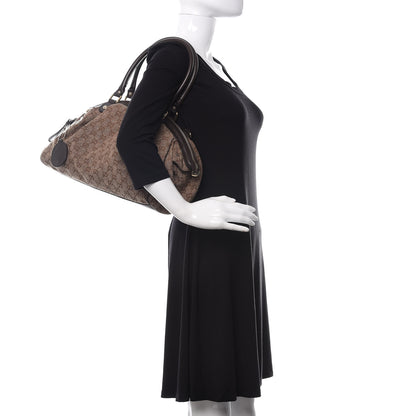 Gucci Monogram Medium Sukey Boston Bag Brown 2 of 16