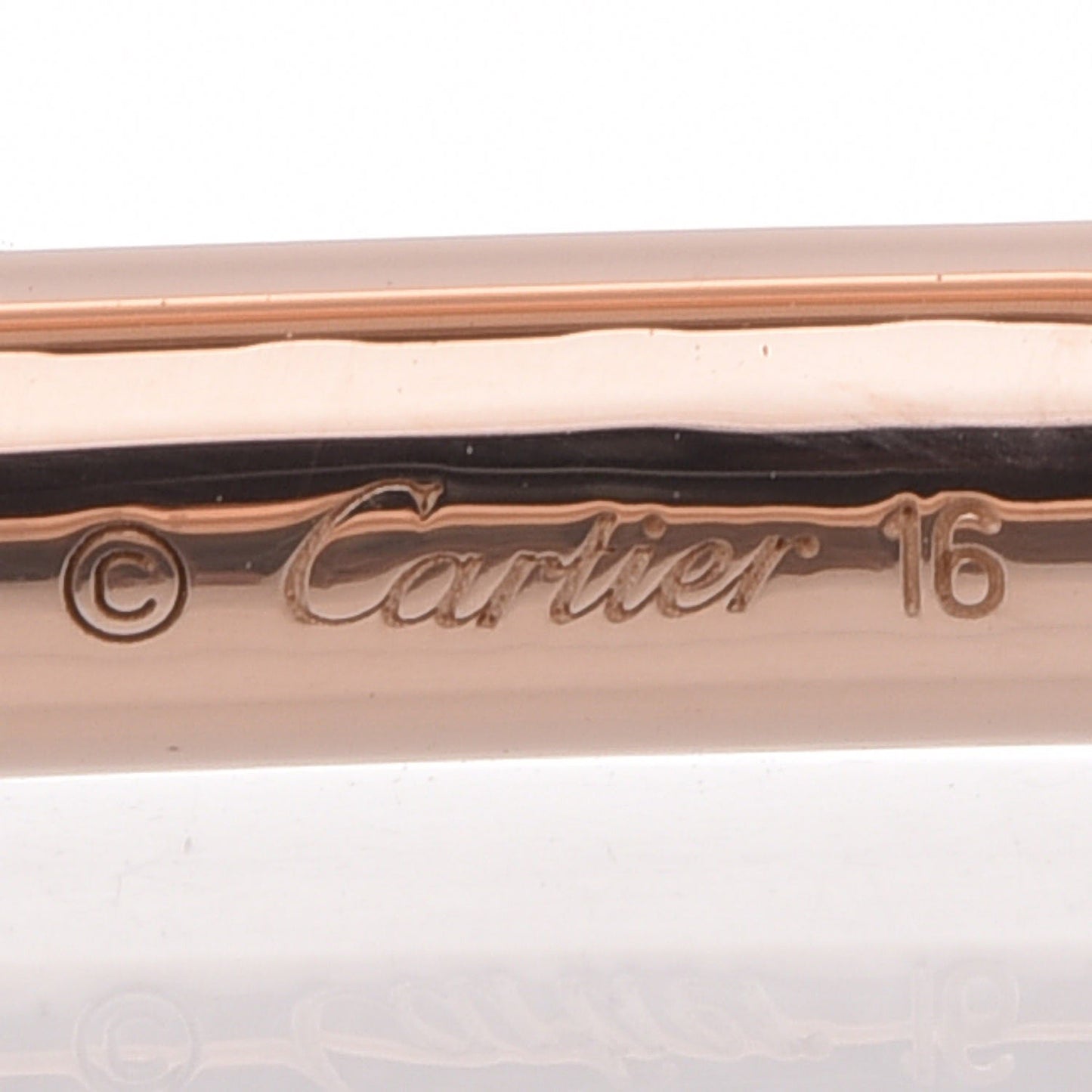18K Pink Gold Juste Un Clou Bracelet 16